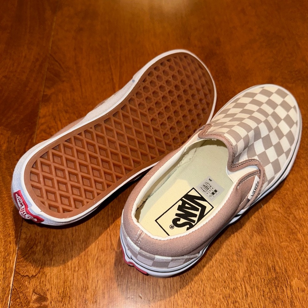 Vans checkered slip-on (w5.5/m4)